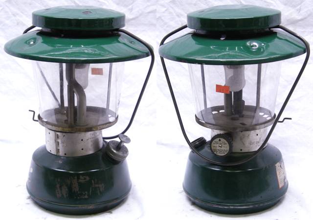Lampe à Gaz Thermos 8352 Vintage - Bleue - Camping - Fabriquée Aux USA