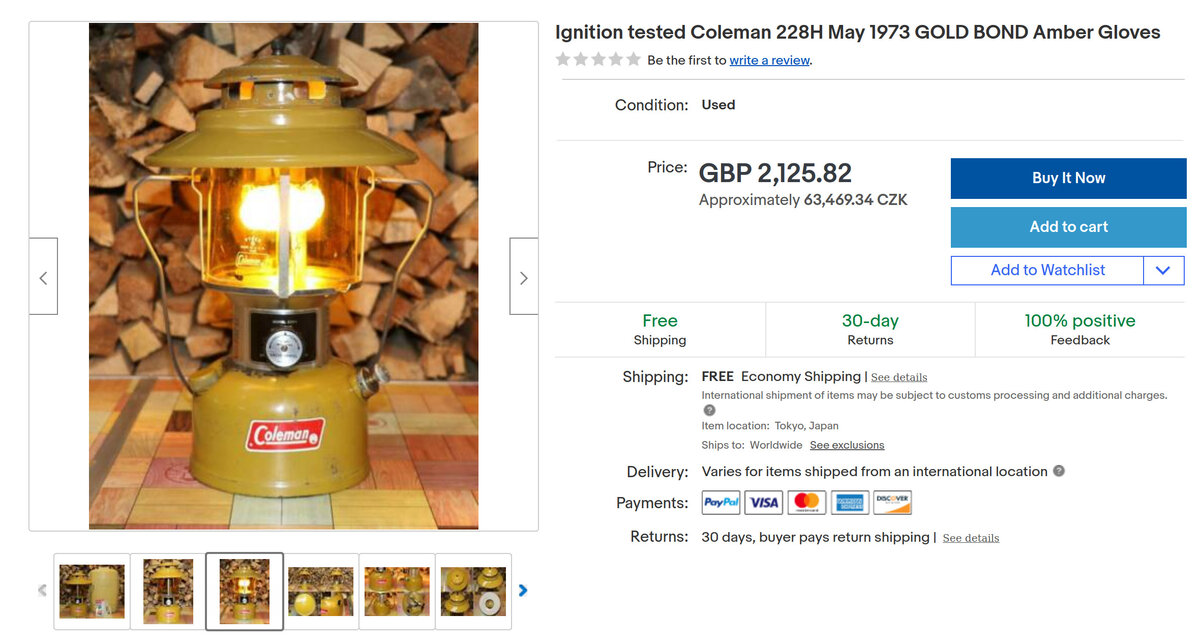 Coleman 228H from 1973 for 2125 GBP - 2021-05-13.jpeg