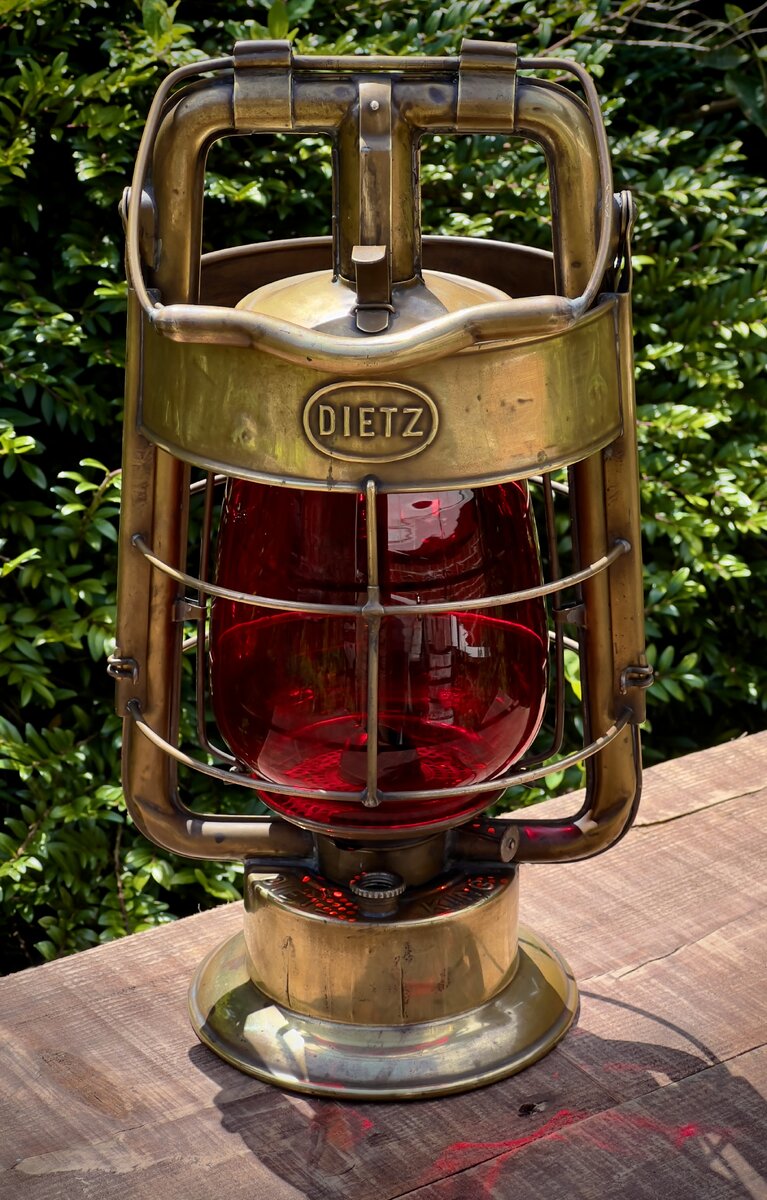Dietz King Fire Department lantern. | Classic Pressure Lamps