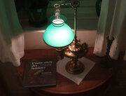 A Robert Vesta reading lamp lit 2.jpg