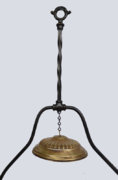Bystrom Arc Lamp smoke bell and hanger.jpg